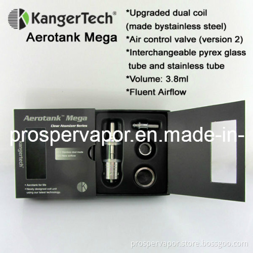 2014 Newest Aerotank Mega Kanger with Upgrate Dual Coil